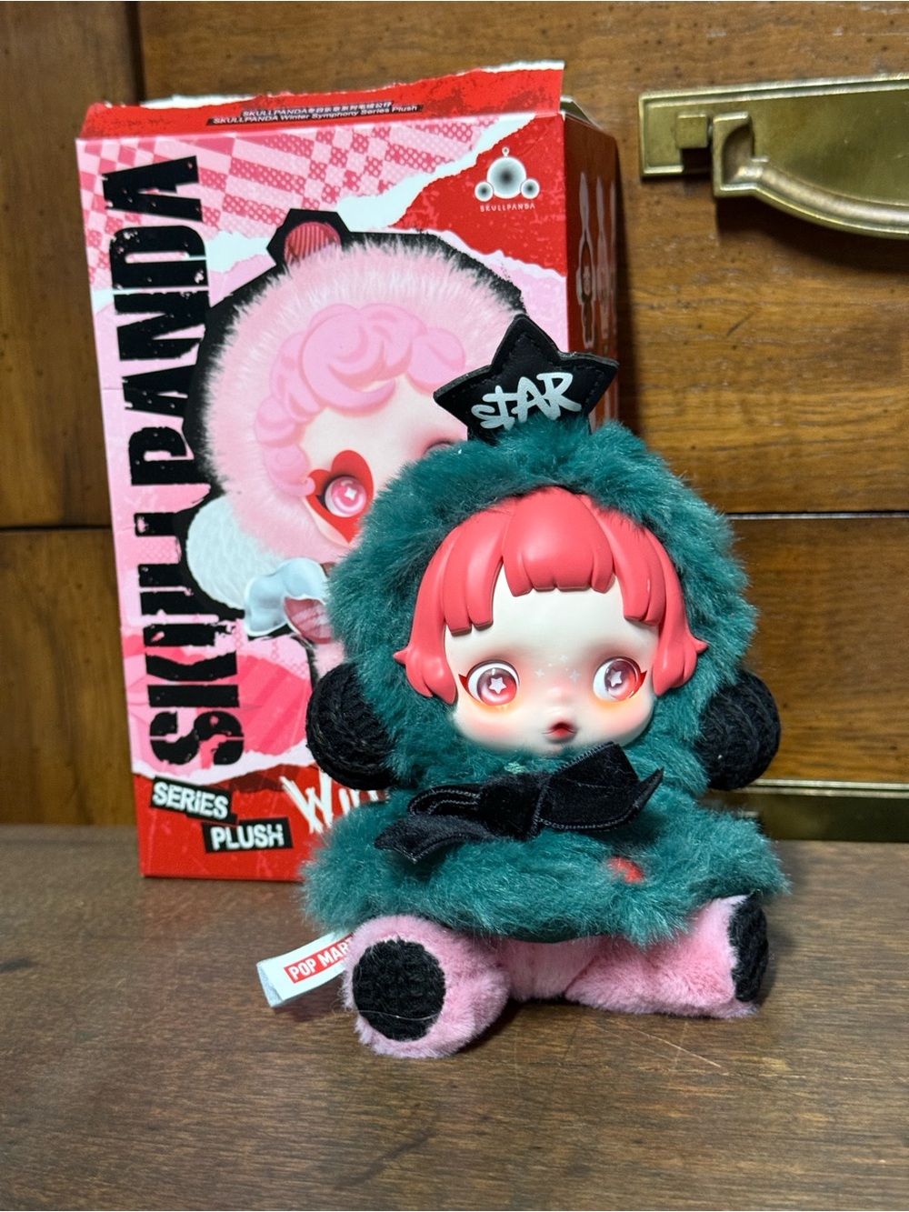 SkullyPanda Plush Doll - Xmas Tree Collectible Winter Series New w/o Card